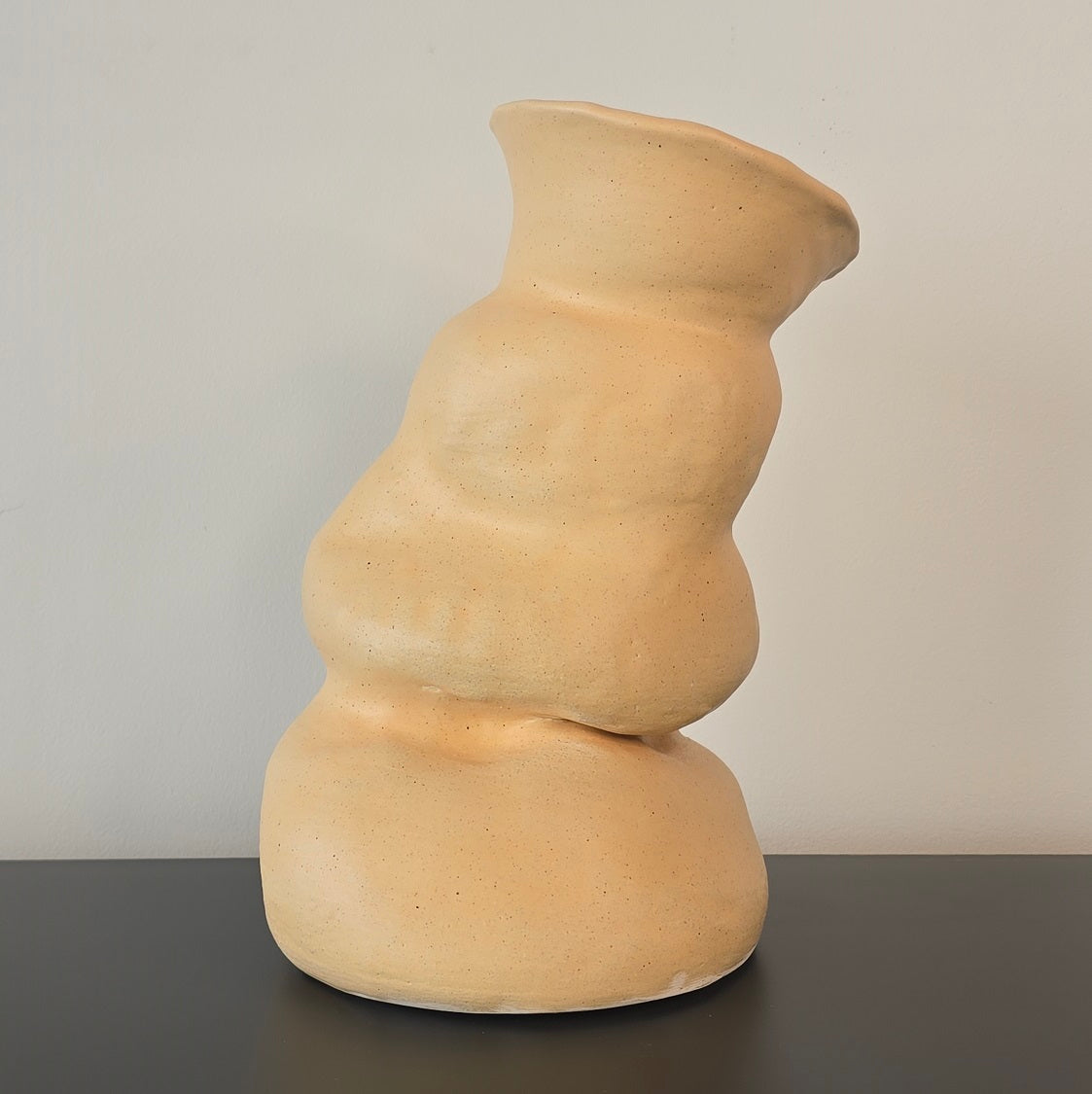 Sculpt Matt Mustard Vessel