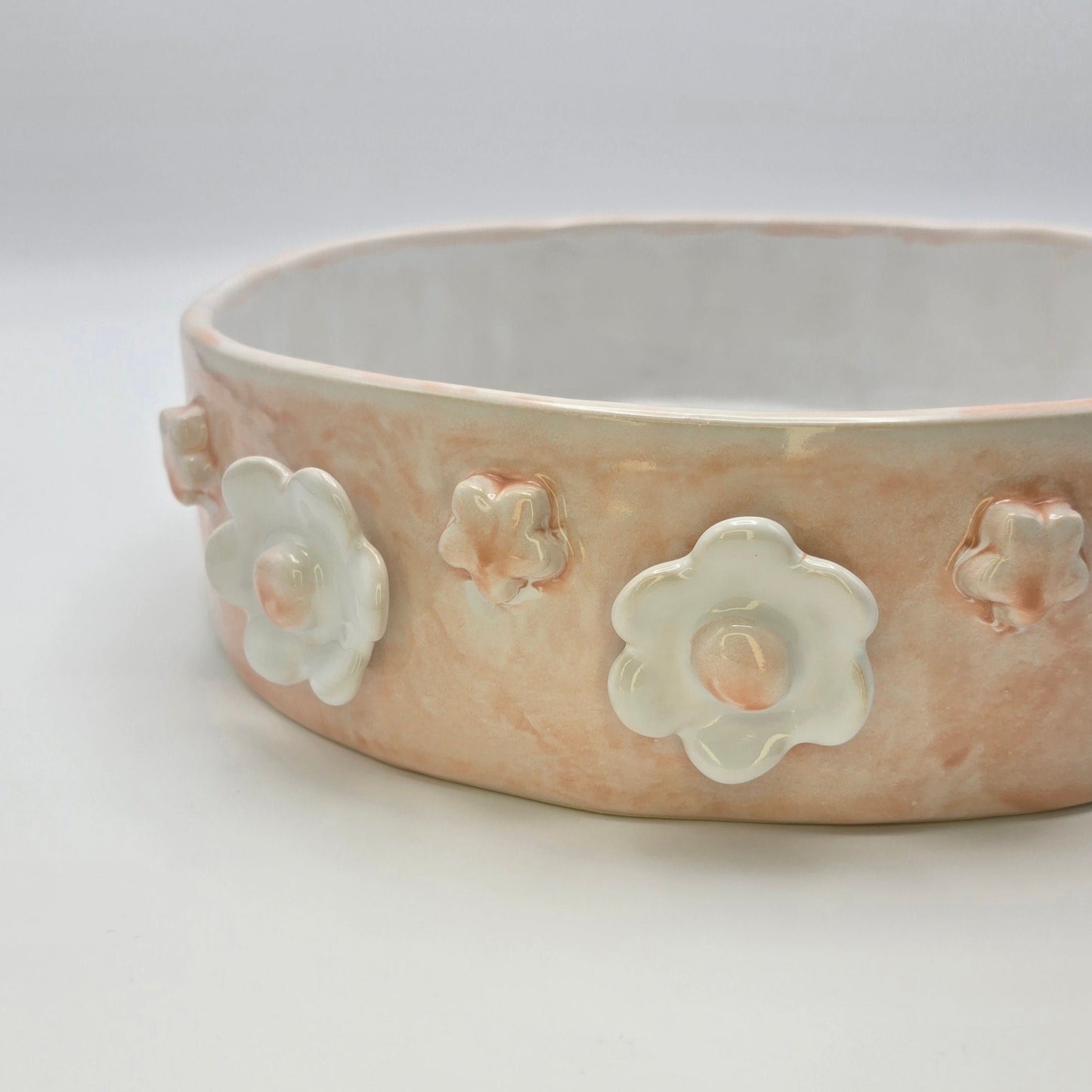 Daisy Serving Dish Blush Glow Medium