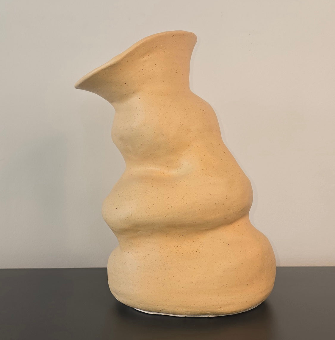 Sculpt Matt Mustard Vessel