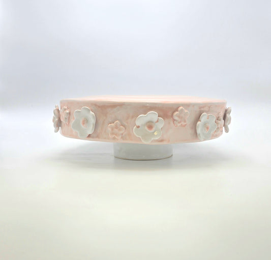 Daisy Cake Platter Medium
