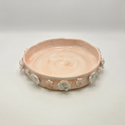 Daisy Serving Dish Medium Low