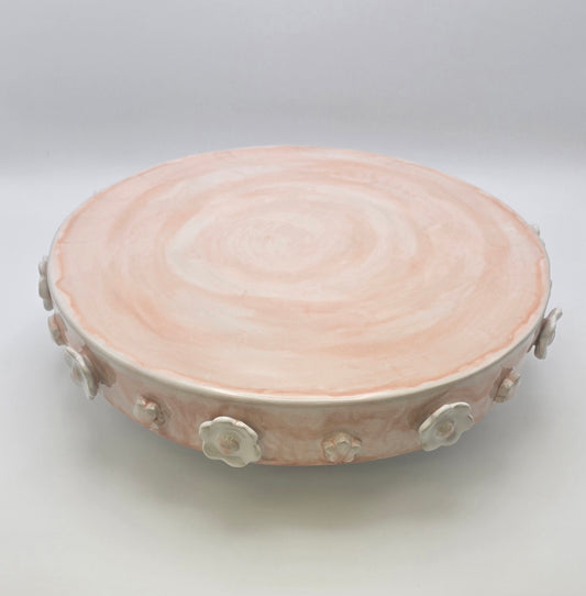 Daisy Cake Platter Large