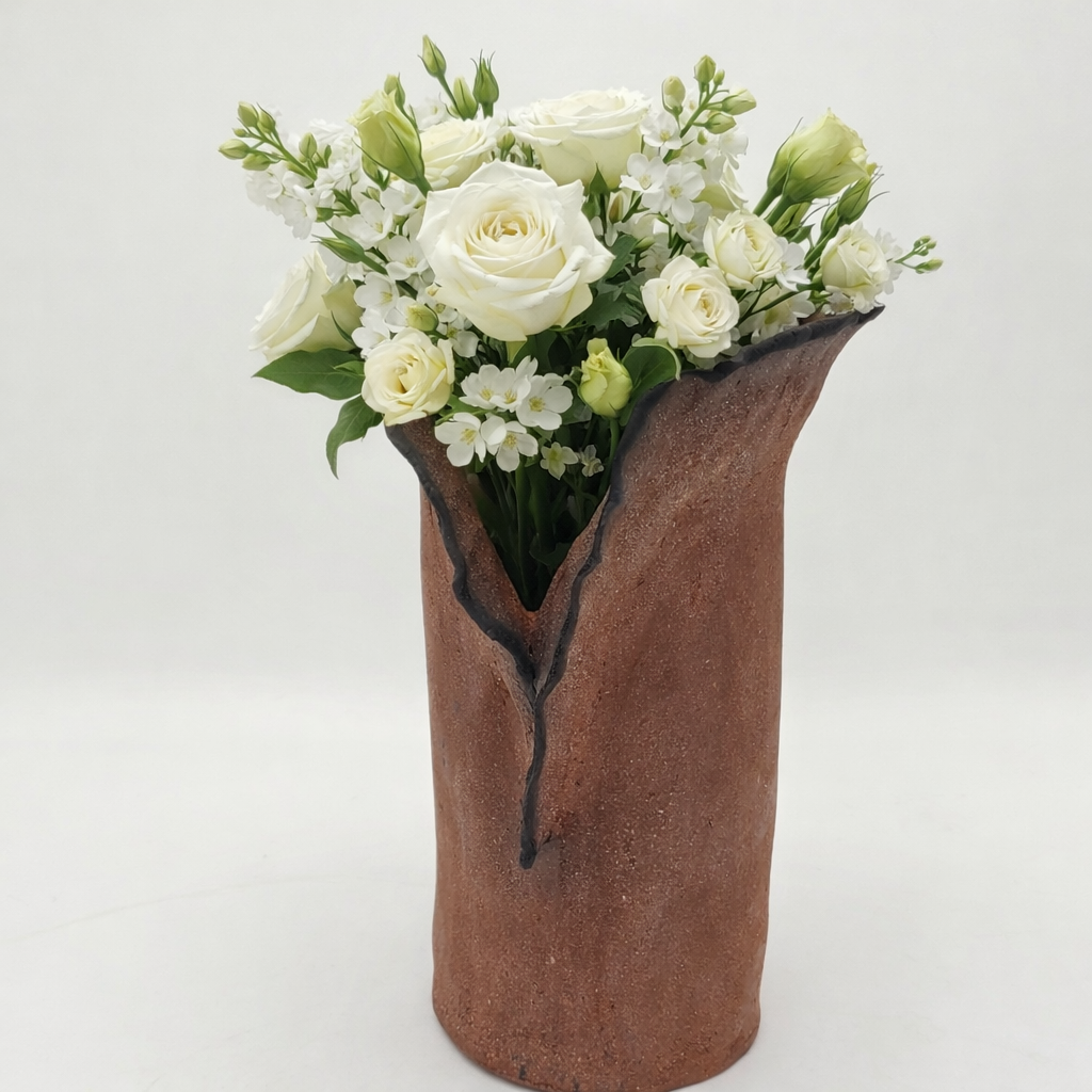 Wave Terre de Feu Vase