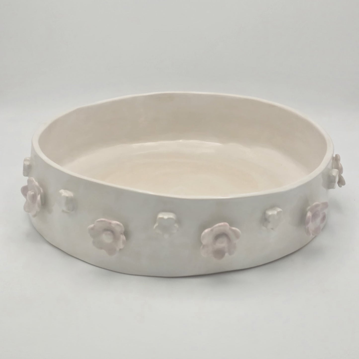 Daisy Serving Dish Voile Rosée Large