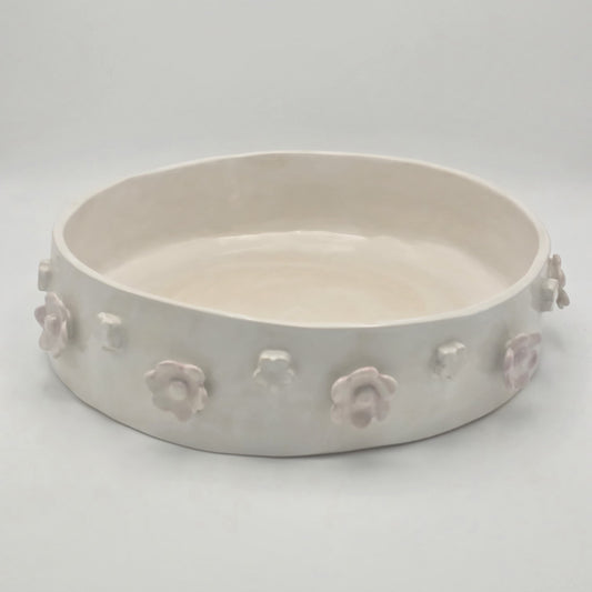 Daisy Serving Dish Voile Rosée Large