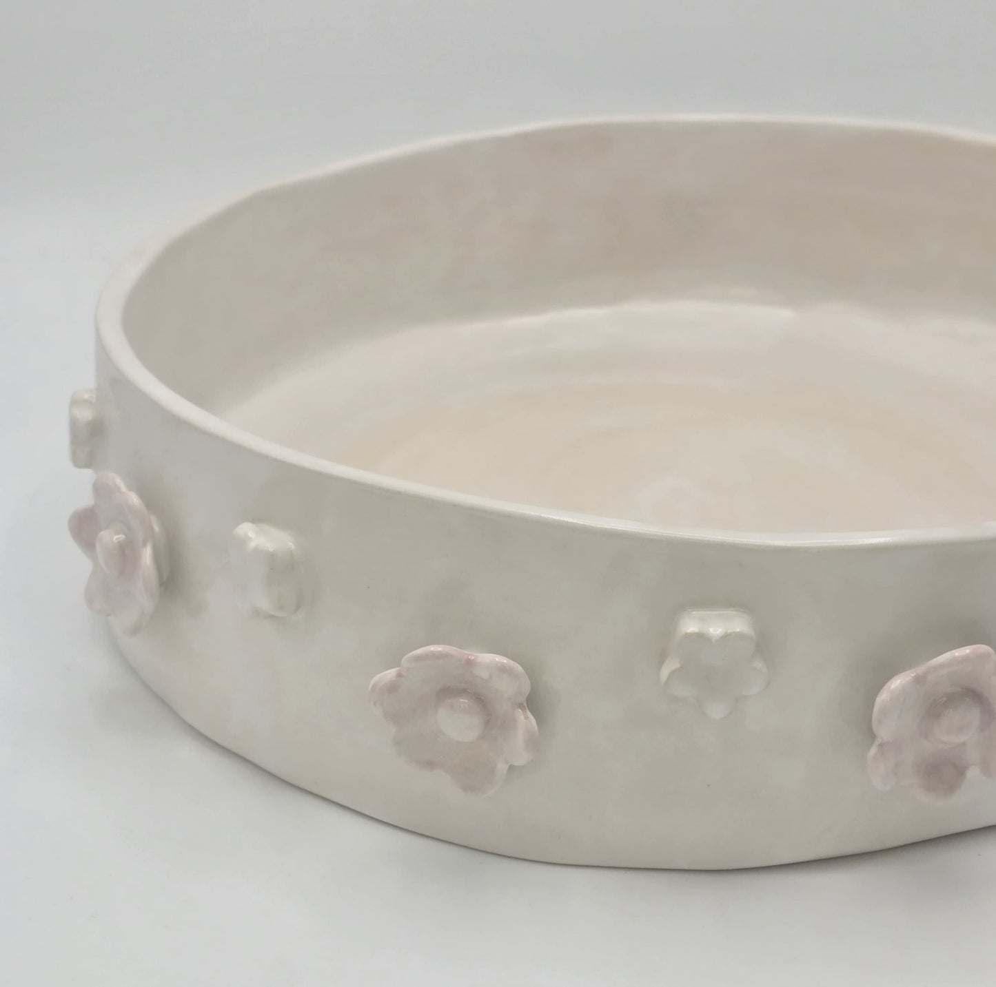 Daisy Serving Dish Voile Rosée Large