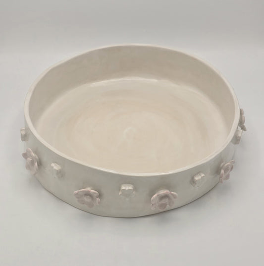 Daisy Serving Dish Voile Rosée Medium