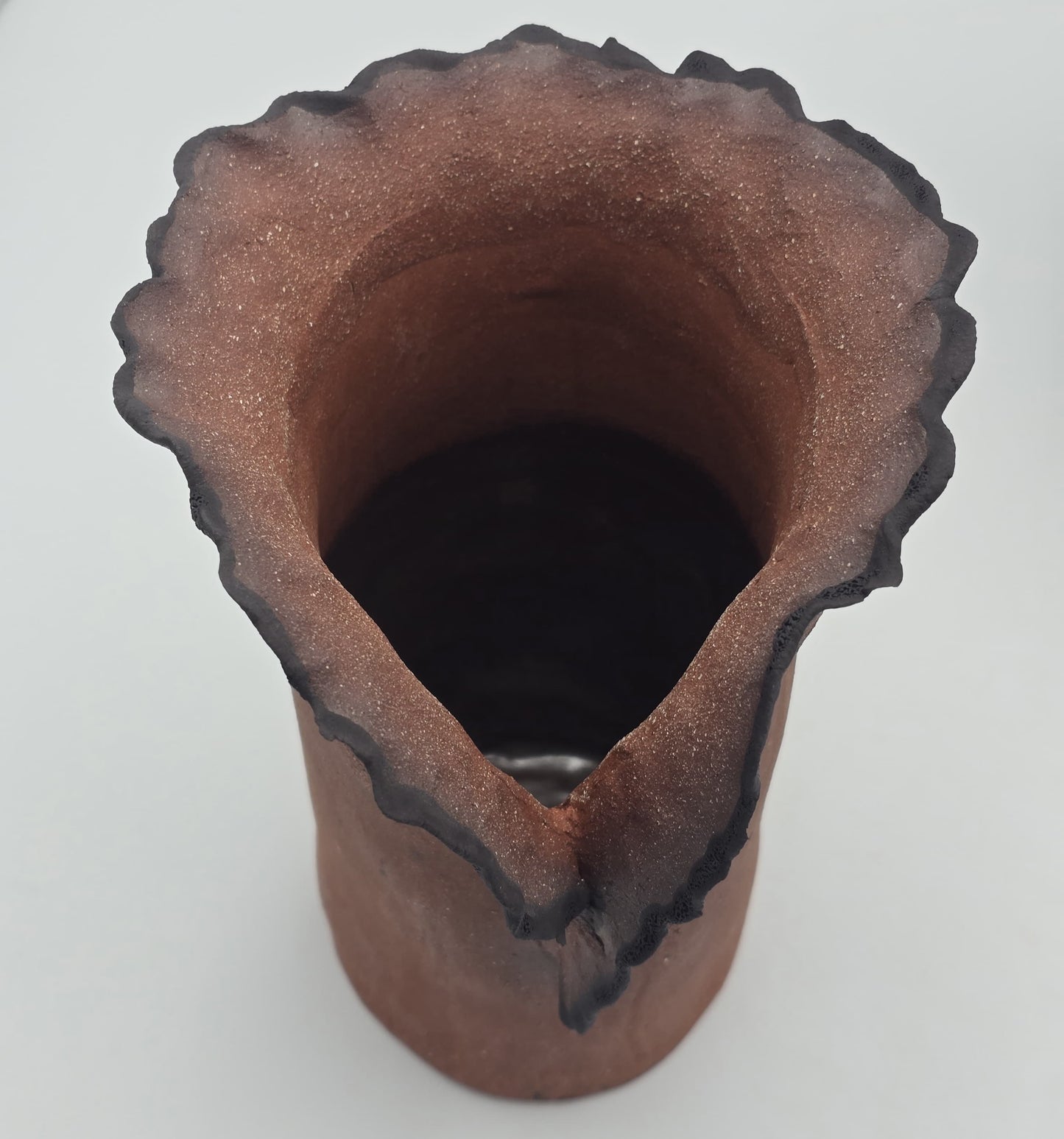Wave Terre de Feu Vase