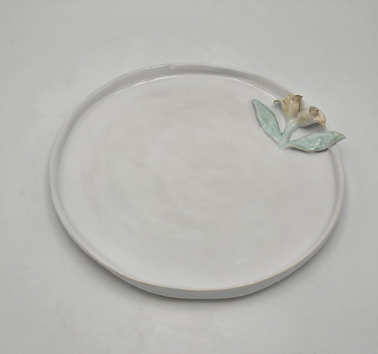 Calla Mist Flat Plate Medium