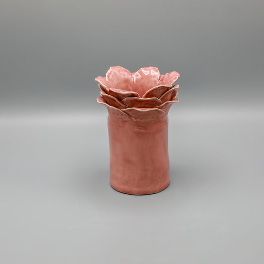 Petal Pink Plum Vase